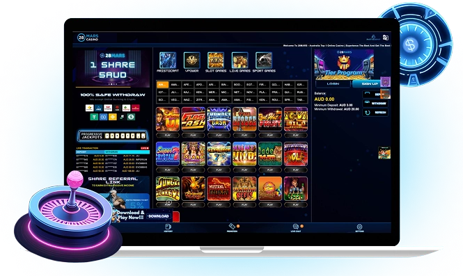 28Mars Casino Australia Desktop